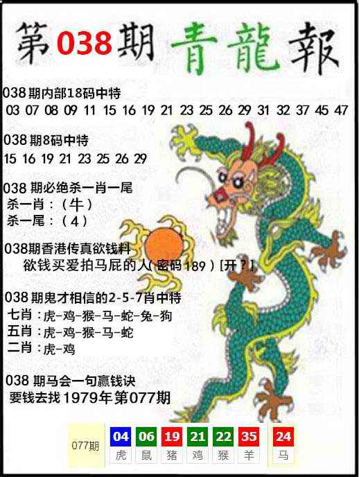 038期青龙报[图]