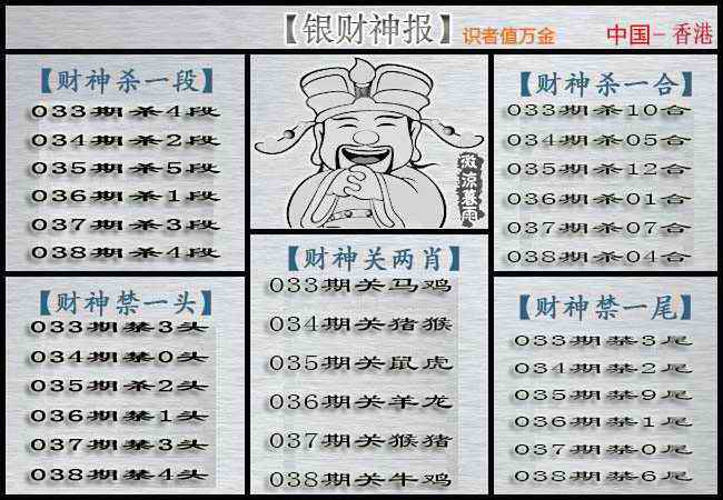 038期银财神[图]